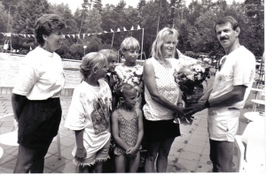 F52 Zwembad 1993, 25000ste bezoeker